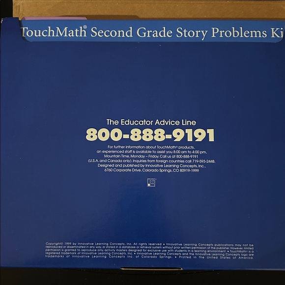 2nd Grade Touch Math Story Problems Kit - Picture 5 of 7